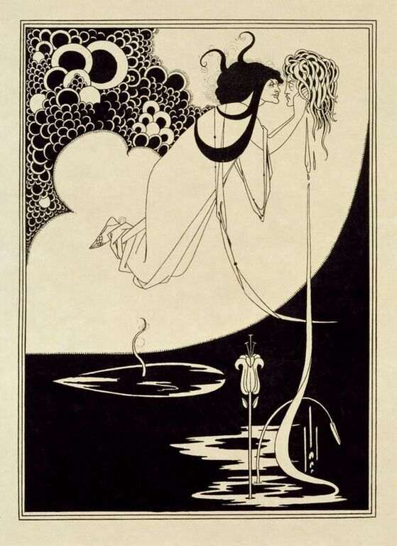 Aubrey Beardsley, Climax, 1893