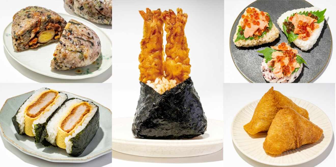 The most popular item is the “Ebi Tenmusu” rice ball with a giant shrimp tempura popping out of it