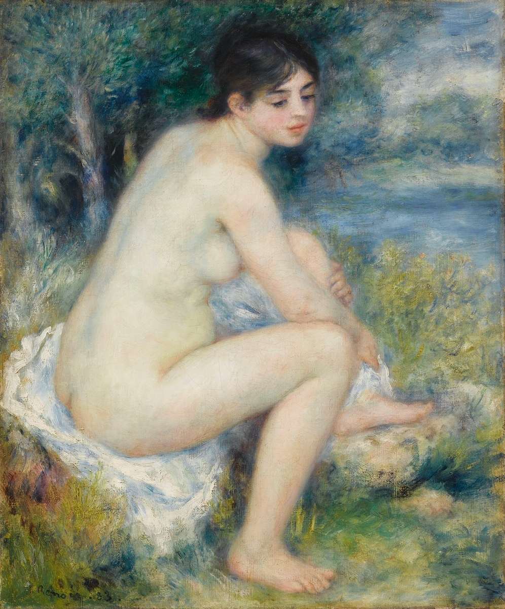 Pierre-Auguste Renoir, Nude in a Landscape, 1883