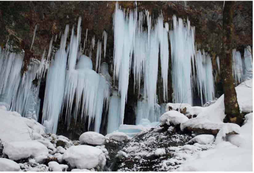 Ryujin Falls and Icicles