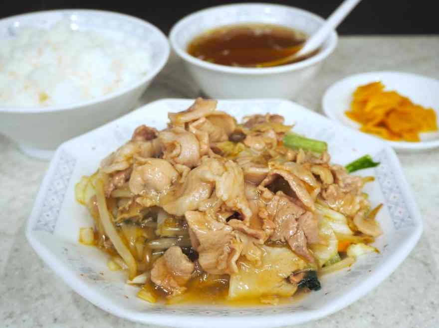 Stir-fried meat and vegetables